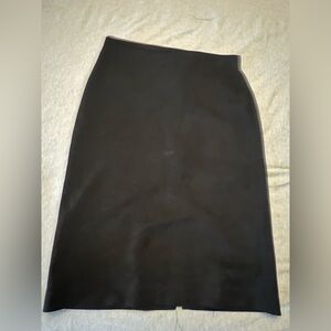 Women’s suede skirt with zipper